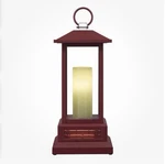 Duraflame Portable Electric Lantern With Infrared Quartz Heater Cinnamon Finish Open. Price: $89.99.