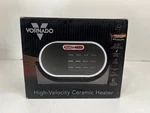 Vornado VC-01 1500-WATTS 5.87 In. Black Indoor Electric Ceramic Fan Space Heater Open. Price: $59.99.