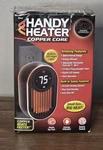 New/open Box Handy Heater Copper Core Wall Plug. Price: $18.50.