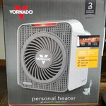 Vornado Velocity 1 Personal Vortex Heater Tabletop Desktop New Open. Price: $39.95.