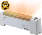 Electric Baseboard Space Heater With Adjustable Thermostat, Dent-proof End Panel New. Price: $123.77.