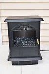 Lifesmart 1100W Portable Electric Infrared Quartz Stove Indoor Fireplace Heater Used. Price: $39.95.