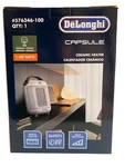 Delonghi 576346 100 White Capsule Portable Ceramic Fan Heater 1500 Watt Nwt New. Price: $40.99.