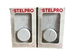 (lot Of 2) Stelpro Single Pole White Wall Thermostat - SWT1F4922 Box Tears Open. Price: $22.49.