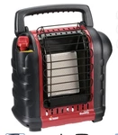 Mr. Heater Buddy Portable Propane 4000-9000 Btu Black Red Auto Shut-off New. Price: $100.00.