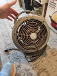Vintage Kenmore Model 124 7204 Heat & Cool Desktop Fan Used. Price: $29.99.