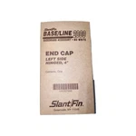 Slant/fin Base/line 2000 Left Hand End Cap Hinged 4" Nu White New. Price: $9.00.