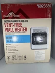 Master Forge 10000 -btu Wall -mount Indoor/outdoor Natural Gas Liquid Propane Open. Price: $200.00.