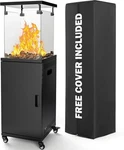 Pamapic 41,000 Btu Propane Patio Heater With Wheels & Cover,csa Certified Out... New. Price: $409.99.