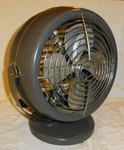 1950'S Clean Working Montgomery Ward Table Fan Heating Cooling 25-DE-2149A Used. Price: $49.95.