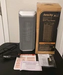 3RD-GEN Aeocky Space Fan Heater Ai Thermostat 1500W Ptc Electric Open Box. Price: $34.95.