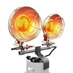 Qiomala 30000 Btu Propane Heater Outdoor, Double Tank Top Cordless Radiant Ga... New. Price: $100.86.