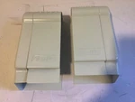 Slant Fine/line 30 3.75 Right & Left End Caps Baseboard Heaters Nuwhite Open. Price: $30.00.