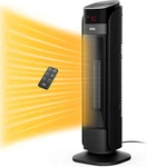 Toppin Ceramic Tower Space Heater, 1500W With Remote Control - Scratch & Dent Used. Price: $41.94.