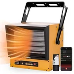 Turbro 15,000 Electric Garage Heater, 240V Hard Wired (read) Open. Price: $329.99.
