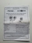 Protemp Portable Heater Owners Manual PT-15TT -p PT-30TT Free Shipping Good. Price: $14.99.