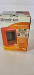 Comfort Zone Personal Ceramic Heater CZ410RD New In Box - 200WATT 683 Btu Bo&icirc;te. Price: $14.62.
