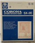 Corona SX-2E Portable Kerosene Heater 10,000 Btu New In Box Made Japan. Price: $299.95.
