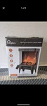 Electric Fireplace Heater By Life Plus 400 Sq Ft Heating Capacity Open. Price: $55.00.