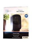 Mainstays Personal Mini Electric Ceramic Heater 400W Indoor Compact Dorm Office Open. Price: $24.99.