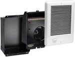 Cadet CSC151TW Wall Electric Heater With Thermostat, 1500 Watt, White Open. Price: $84.59.