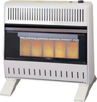 Heating Liquid Propane Ventless Infrared Plaque Heater With Base Feet - 25,000 New. Price: $326.99.
