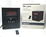 Life Pro 208474 Element 1000W Electric Quartz Infrared Space Heater LS1002THD14 Used. Price: $67.14.