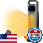 Comfort Zone 26 Oscillating Digital Tower Heater Portable Ceramic Space New. Price: $108.27.