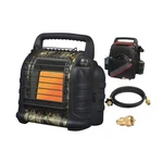 Mr. Heater Hunting Buddy Portable Bundle With Hose, Adaptor And Bag New. Price: $249.99.
