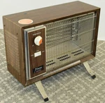 Vintage Titan Electric Space Heater Faux Wood Finish - Model RT28B2, Working Used. Price: $76.88.