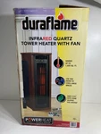Duraflame Infrared Quartz Tower Heater With Fan (P25019480) Used. Price: $76.00.