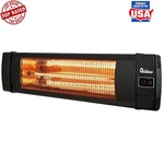 Carbon Infrared Outdoor Heater Patio Garage Deck Restaurant Corded Electric New. Price: $158.65.