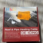 H&g Lifestyles 8W/FTHEAT Tape For Water Pipes,self-regulating.heating Cable 30FT Open. Price: $26.99.