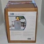 Four Seasons Courtyard SRGF22015 Gas Fire Pit + Cover, 10 In. Round Column New!. Price: $46.99.