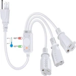 3 Plug 120V Heat Cable Controller, Outdoor Thermostat Controlled Extension Co... New. Price: $19.19.