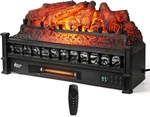Turbro Eternal Flame 26 Wifi Infrared Quartz Electric Fireplace Log Heater New. Price: $240.59.