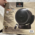 Pelonis 2-IN-1 Turbo Heater + Fan, 1500W, Remote Control New. Price: $96.99.