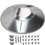Kisworm Patio Reflector Shield, Propane Outdoor Heaters 1 Unit, Silver New. Price: $54.78.