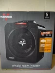 Vornado Velocity 3 Whole Room Vortex Heater In Black Open Box EH1-0159-06. Price: $46.75.