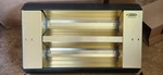 Fostoria 5E162 Multi-mount Infrared Electric Heater 3200W, 277V, New-no Elements Open. Price: $220.00.