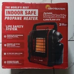 Mr. Heater Toughbuddy Portable Propane 4,000/9,000 Btu Safety New. Price: $75.00.