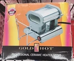 Gold 'n Hot Gnh Pro Jumbo Ceramic Heater Stove GH5000 Open. Price: $50.00.