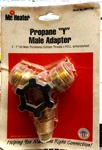 New Usa Original - Mr. Heater Solid Brass Propane Y Male Adapter F271715 /nip. Price: $13.96.