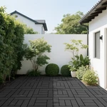 Diy Interlocking Deck Tiles - 12" Zz Style, 44 Pcs, Easy Quick Install New. Price: $109.99.