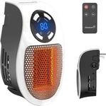 450W Space Heater, Remote Wall Outlet Electric As Seen On Tv With New. Price: $51.97.