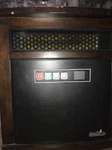 Duraflame Bristol Infrared Heater Oak (tested) Used. Price: $150.00.