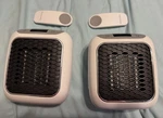 Lot 2 Heatwell Handy Heater Turbo 800 Personal Portable Space White Used. Price: $25.00.
