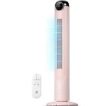 T42 Tower Fan, Inch Bladeless Oscillating With Remote, 6 Speeds & Mo... New. Price: $114.92.