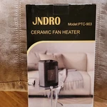 Jndro PTC-903 Ceramic Fan Heater 1500W 120V Black Rotary Dial Safety Features New. Price: $20.00.