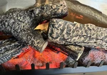 Store Display- Dimplex 23-IN Standard Electric Fireplace Log Set DFI2309 Testd Open. Price: $250.00.